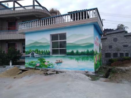 陆川墙绘的种类和运用的位置