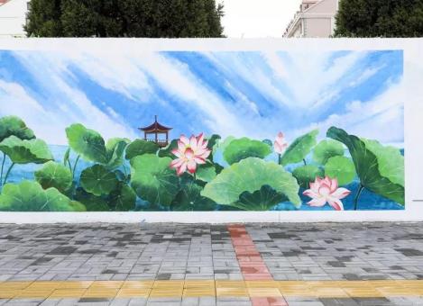 陆川墙绘施工材料制作工艺说明