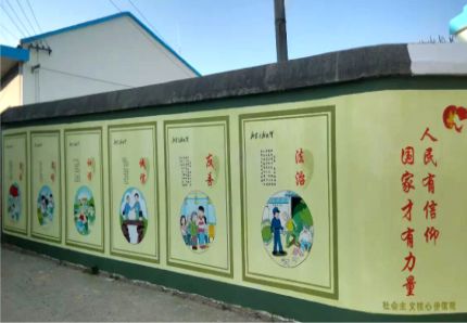 陆川文化墙施工攻略