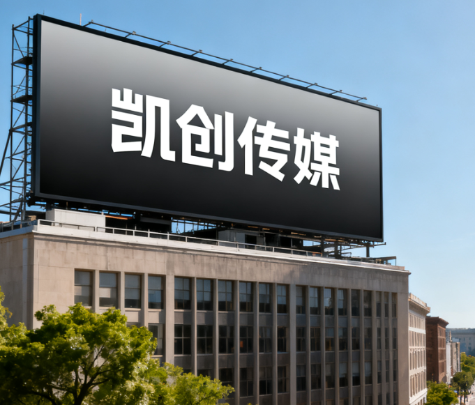 陆川户外广告牌的设计与制作